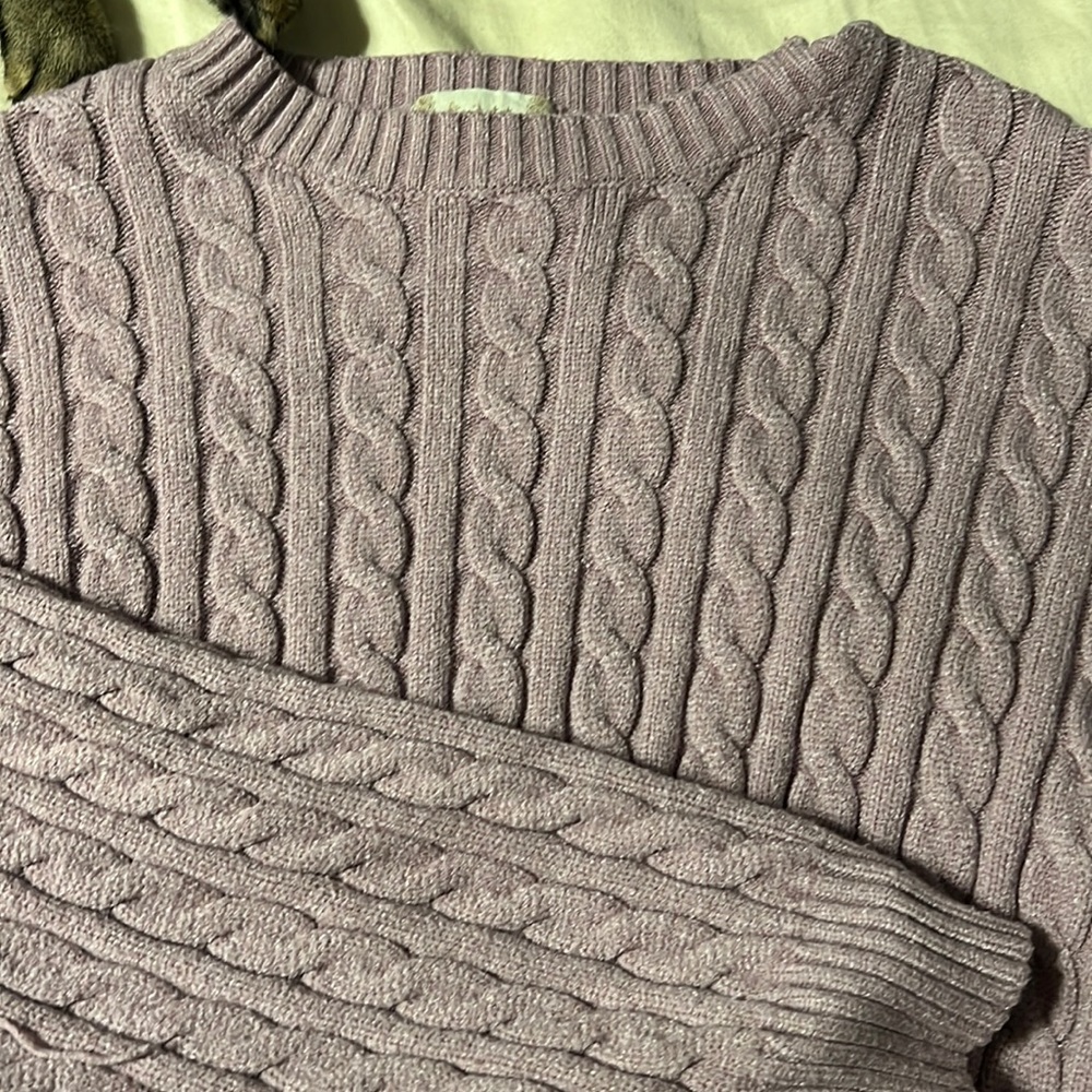 cropped sweater